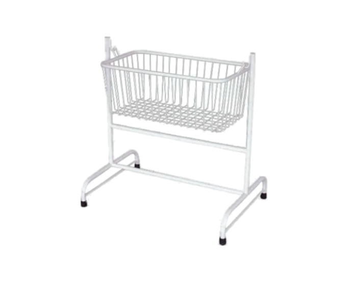 Baby Bassinet with Transparent Crib, IV Rod and Trendelenburg Function
