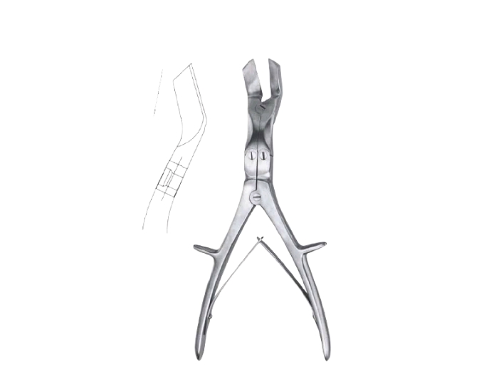 Bailey Rib Approximator with Rotatable Jaws for Thoracic Closure
