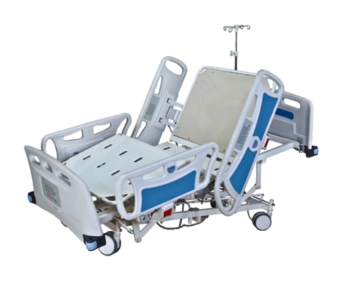 Electric ICU Hospital Bed with Adjustable Height and Multi-Function Positions