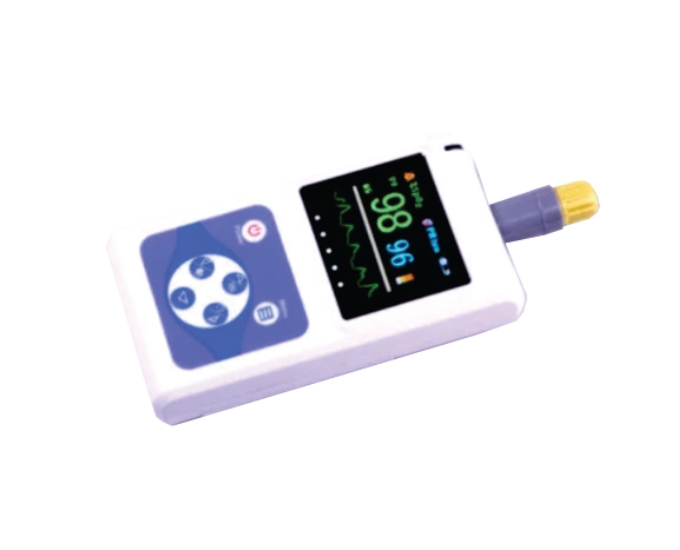 Fingertip Pulse Oximeter with SpO2 and Pulse Rate Monitoring