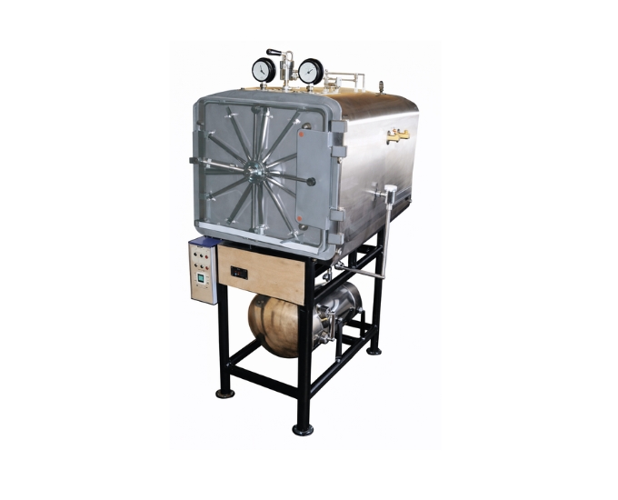 Horizontal Autoclave Machine with Stainless Steel Chamber