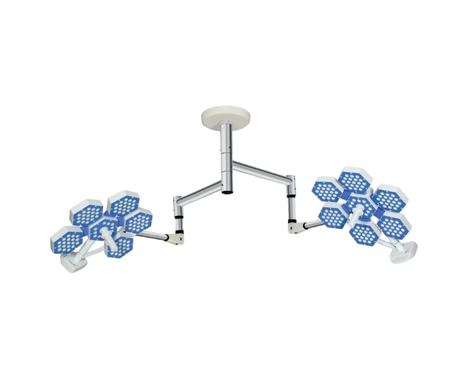 Hospital-Grade Ceiling Mounted Unit for Surgical & Examination Lighting