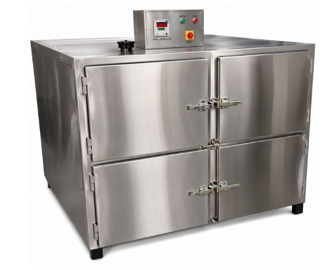 Hydraulic Mortuary Table with Foot Operated Lifting System