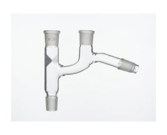 Laboratory Claisen Head Adapter with Dual Socket