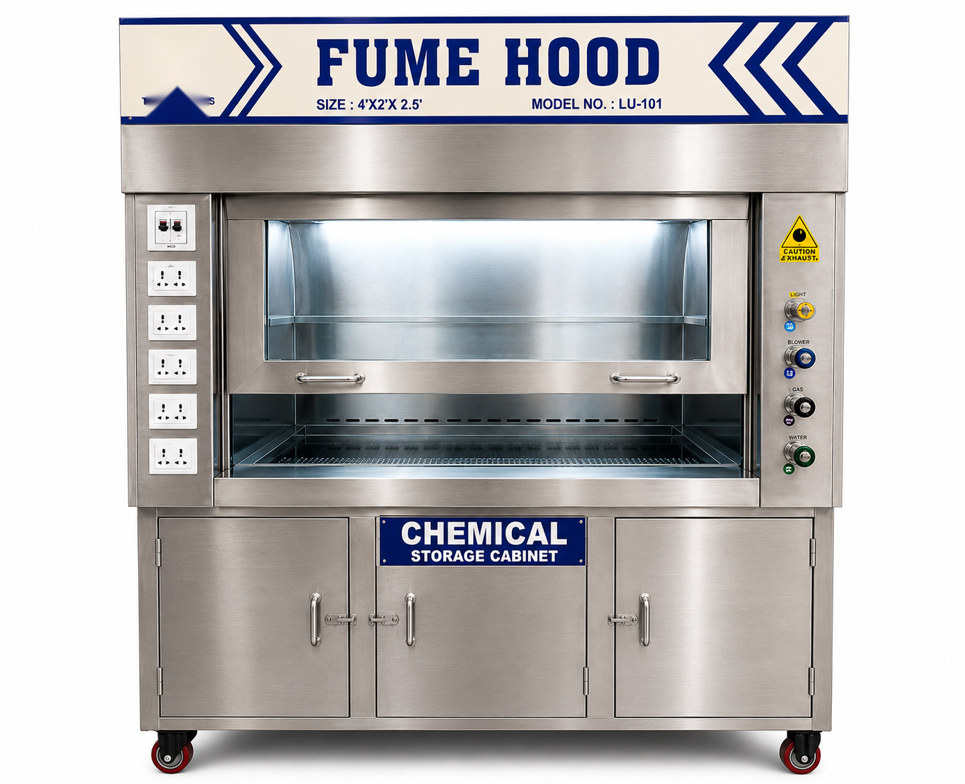 Laboratory Fume Hood with FRP Lining (JANO-115 Series)