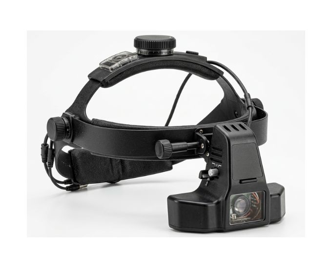 Professional Ophthalmoscope Set with LED Illumination and Rechargeable Handle