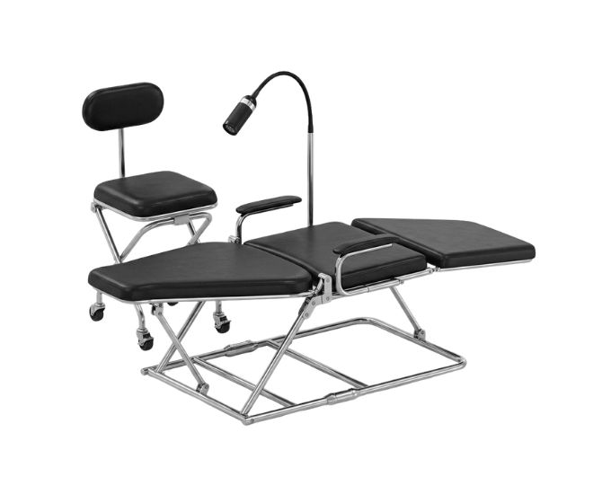 Programmable Dental Chair Unit with LED Light and Advanced Delivery System