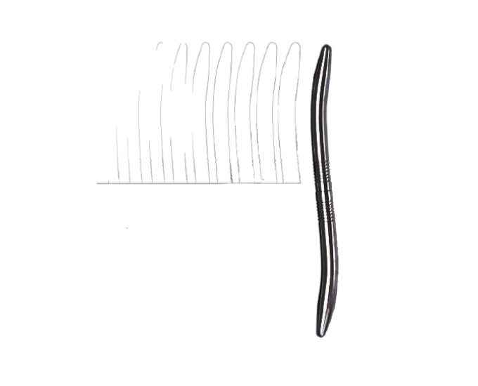 Purandare Cervical Dilator with Guard Set Stainless Steel