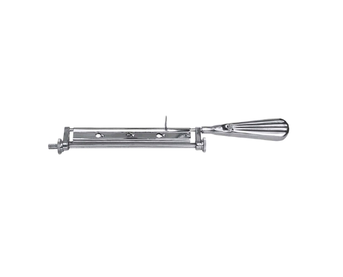 Silvers Skin Grafting Handle with Razor Blade Fitting and Thickness Control