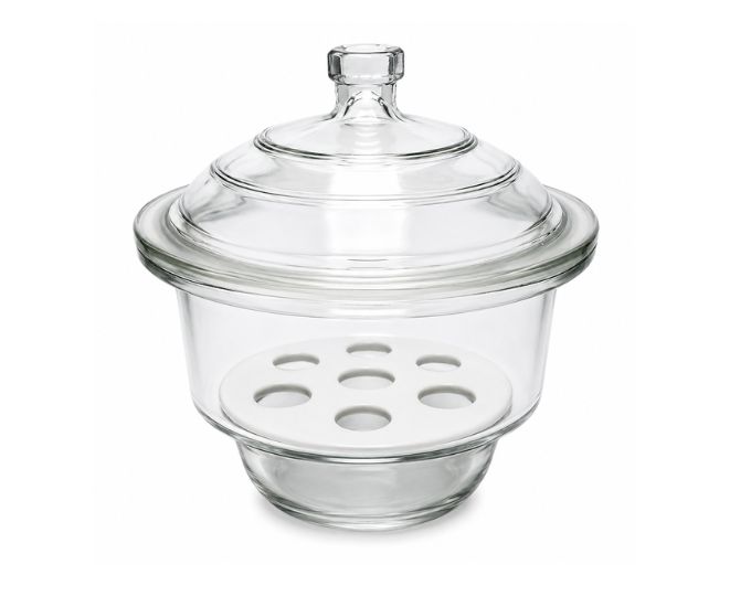 Vacuum Desiccator with Stopcock for Laboratory Use