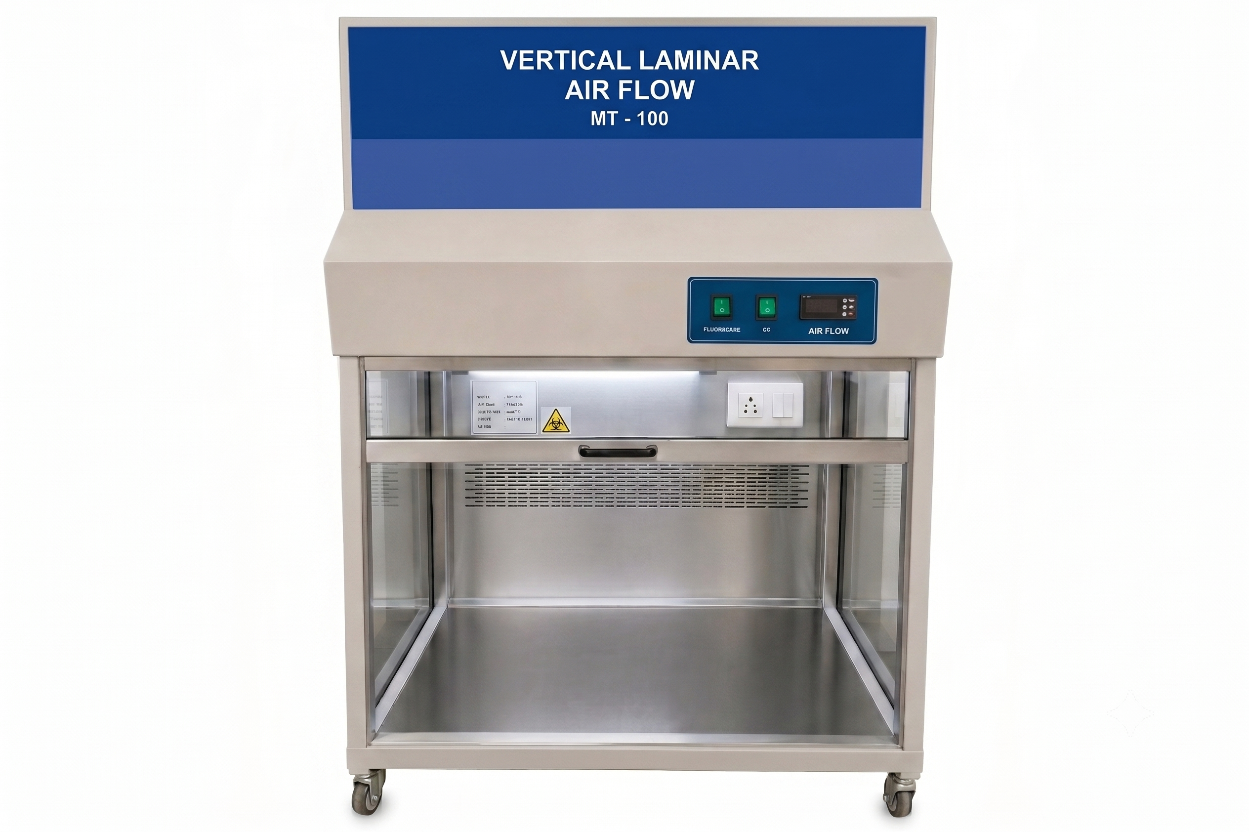 Vertical Laminar Air Flow Cabinet, Mild Steel (JANO-104 Series)