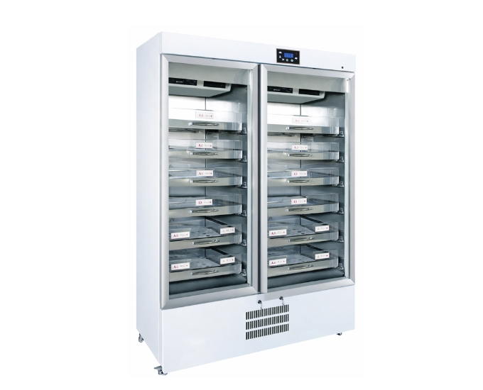 Walk-In Blood Storage Cabinet with Modular Double-Walled Construction