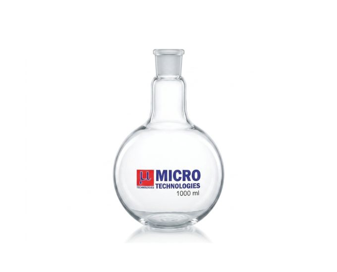 Round Bottom Boiling Flask with Interchangeable Joint for Distillation and Extraction