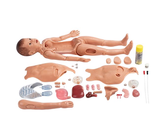 Advanced Multifunctional Child Nursing Manikin Unisex for Pediatric Clinical Training
