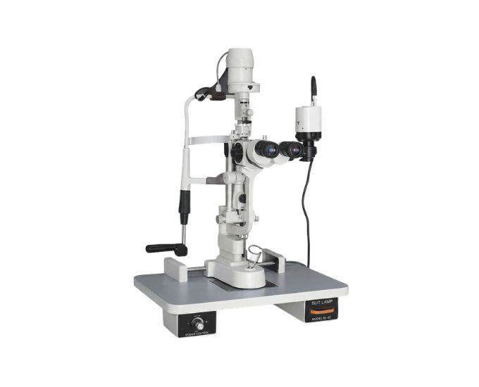 High-Performance Slit Lamp Biomicroscope with Dual Magnification and Precision Illumination