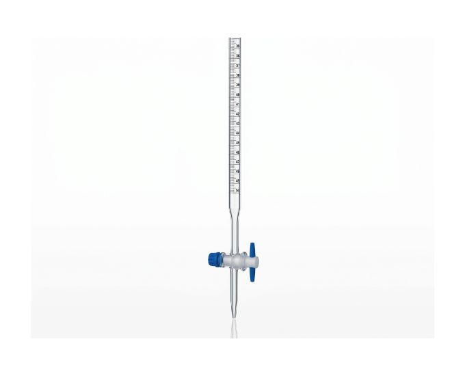 Class A Laboratory Burette with PTFE Straight Bore Stopcock for Precision Titration