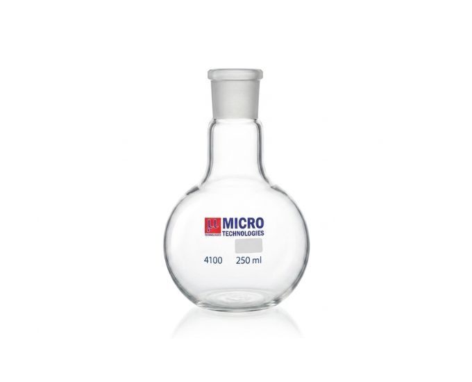 Flat Bottom Boiling Flask with Interchangeable Joint for Laboratory Heating Applications