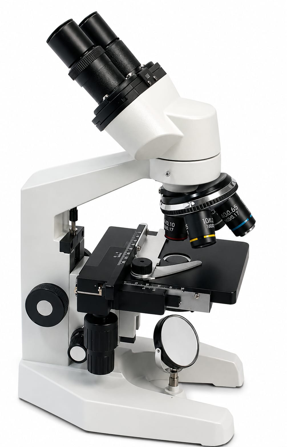 Janosci |Metal White 1500X Magnification Biology Compound | Lab Microscope